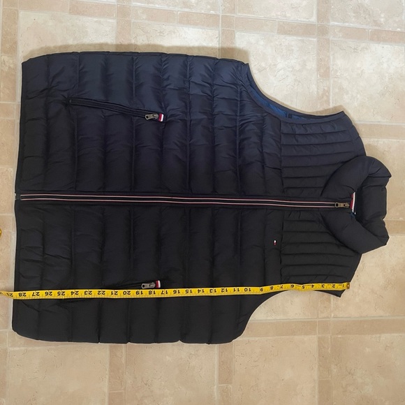 Tommy Hilfiger Navy Quilted Vest Mens (Large Tall) - Picture 4 of 4